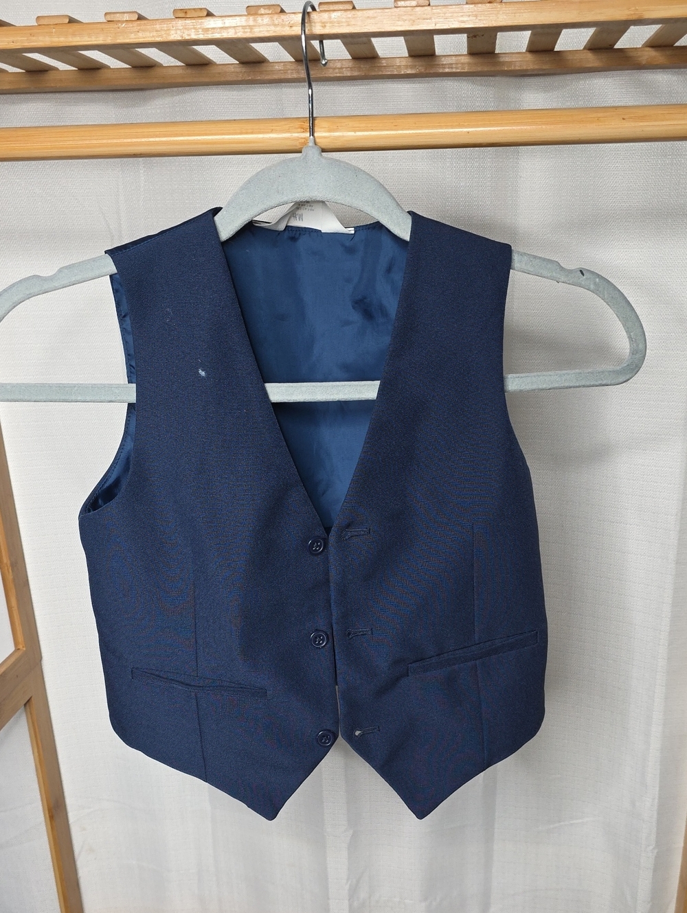 H&M Navy Blue Boys' Dress Vest